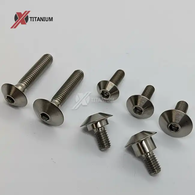 Gr5 Titanium Fairing Bolts For Motorcycle
